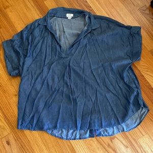 Chambray popover top